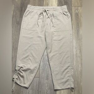 🛍️RBK lightweight elastic waist pants/jogger with adjustable bottom leg